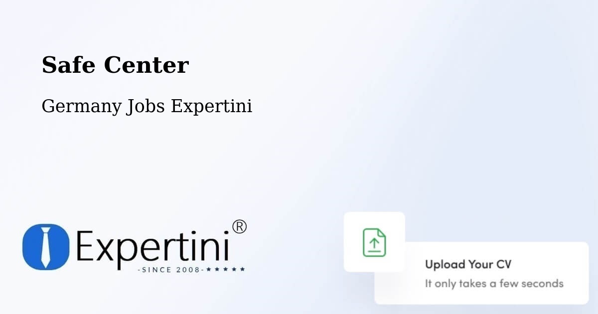 Safety Center – Langen - Germany Jobs Expertini